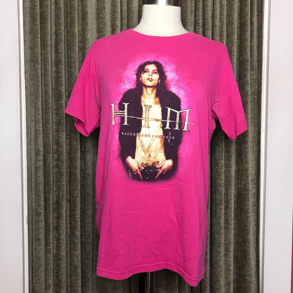 Vintage HIM Razorblade Romance T Shirt